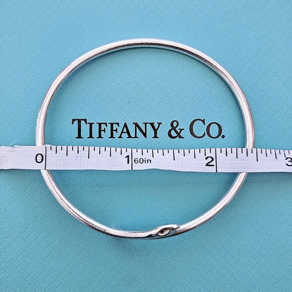 🩵SOLD🩵Vintage Tiffany & Co. Elsa Peretti Sterling Silver Snake Bracelet Bangle - Picture 4 of 6